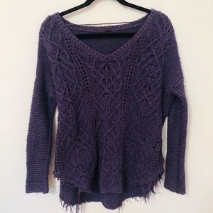 Free People chunky sweater